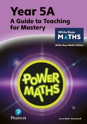 Book cover for Power Maths Teaching Guide 5A - White Rose Maths edition