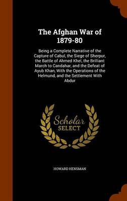 Book cover for The Afghan War of 1879-80