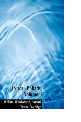 Book cover for Lyrical Ballads, Volume I