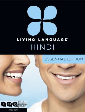 Book cover for Living Language Hindi, Essential Edition