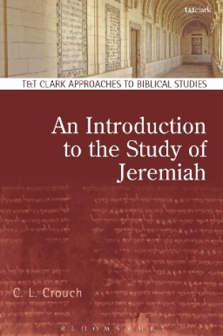 Cover of An Introduction to the Study of Jeremiah