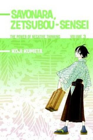 Cover of Sayonara, Zetsubou-Sensei, Volume 3