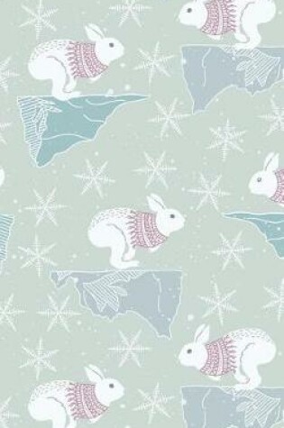 Cover of Running Arctic Hare - Lined Notebook with Margins - 5x8