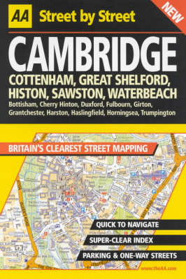 Cover of AA Street by Street Cambridge