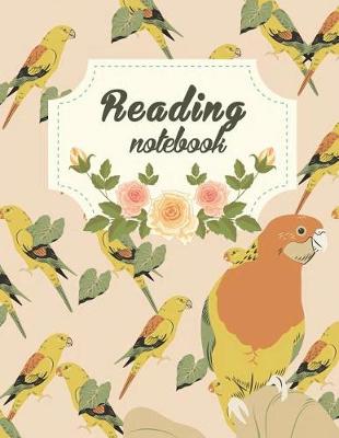 Book cover for Reading notebook