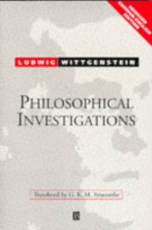 Cover of Philosophical Investigations