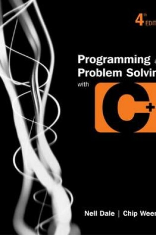 Cover of Programming and Problem Solving with C++