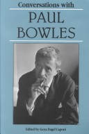 Book cover for Conversations with Paul Bowles