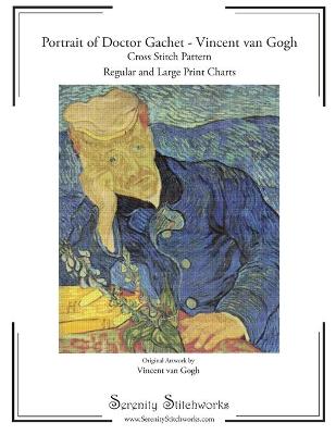 Book cover for Portrait of Doctor Gachet Cross Stitch Pattern - Vincent van Gogh