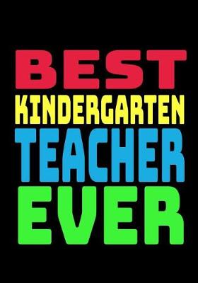 Book cover for Best Kindergarten Teacher Ever