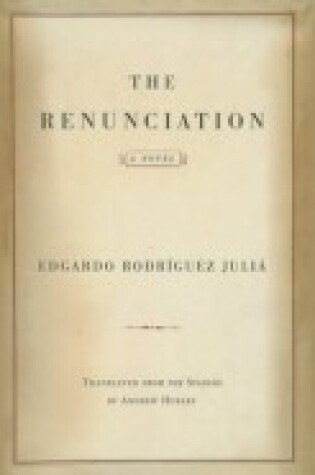 Cover of The Renuciation