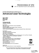 Book cover for ALT'02 International Conference on Advanced Laser Technologies