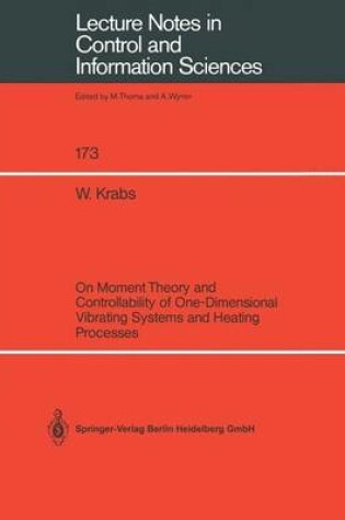 Cover of On Moment Theory and Controllability of One-Dimensional Vibrating Systems and Heating Processes