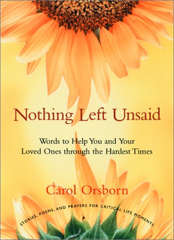 Book cover for Nothing Left Unsaid