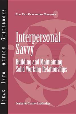 Book cover for Interpersonal Savvy