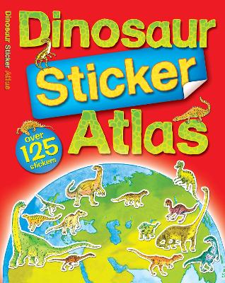 Book cover for Dinosaur Sticker Atlas