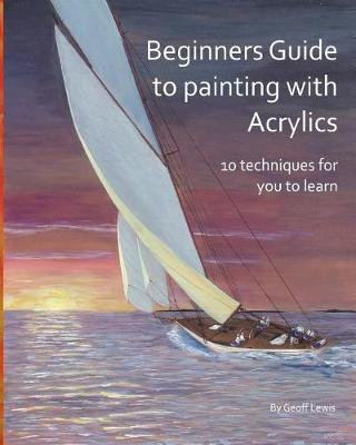 Book cover for Acrylic painting for beginners