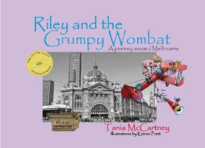 Book cover for Riley & the Grumpy Wombat