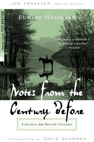 Cover of Notes from The Century Before