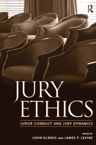 Cover of Jury Ethics