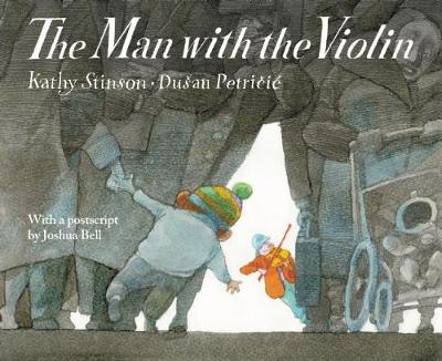 Book cover for The Man With the Violin