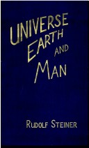 Book cover for Universe, Earth and Man