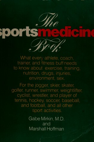 Cover of Sports Medicine Book