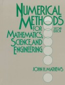 Book cover for Numerical Methods for Mathematics, Science and Engineering