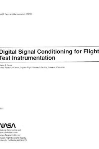 Cover of Digital signal conditioning for flight test instrumentation