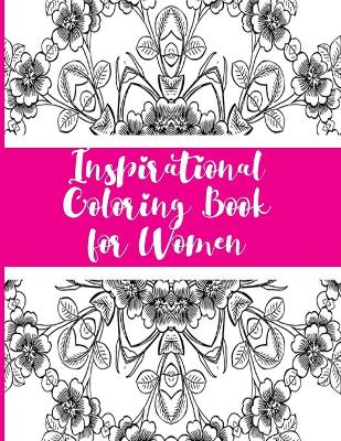 Book cover for Inspirational Coloring Book for Women