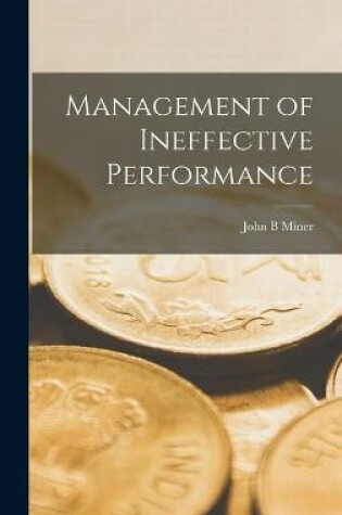 Cover of Management of Ineffective Performance