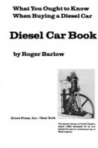 Cover of The Diesel Car Book