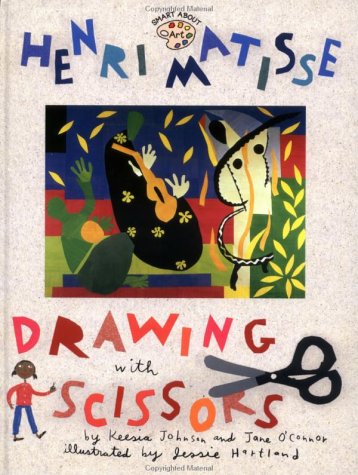 Book cover for Henri Matisse: Drawing with Scissors GB
