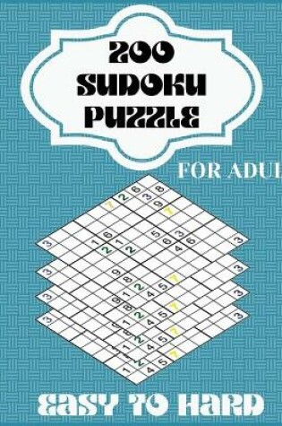 Cover of 200 Sudoku Puzzle