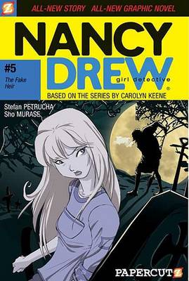 Book cover for Nancy Drew #5: The Fake Heir