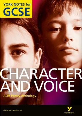 Cover of AQA Anthology: Character & Voice - York Notes for GCSE