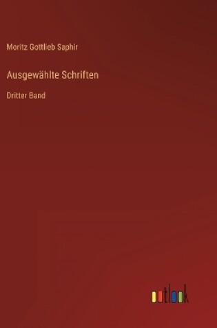 Cover of Ausgewählte Schriften