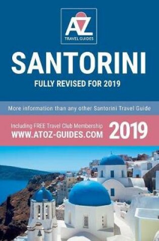 Cover of A to Z guide to Santorini 2019