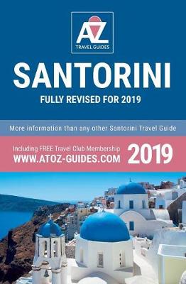 Cover of A to Z guide to Santorini 2019