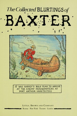 Cover of The Collected Blurtings of Baxter