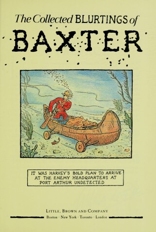 Book cover for The Collected Blurtings of Baxter