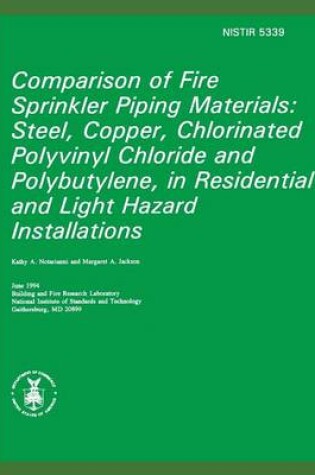 Cover of Comparison of Fire Sprinkler Piping Materials