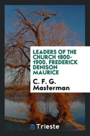 Cover of Frederick Denison Maurice