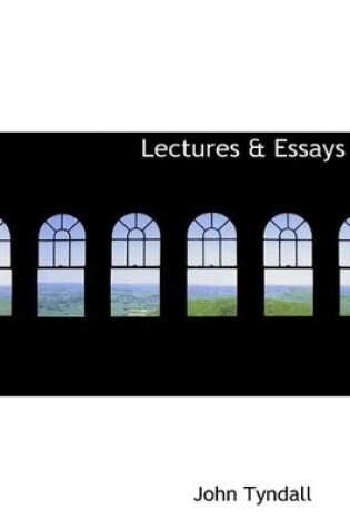 Cover of Lectures a Essays