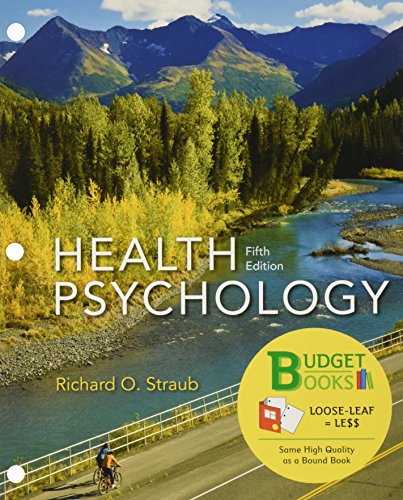 Book cover for Loose-Leaf Version for Health Psychology