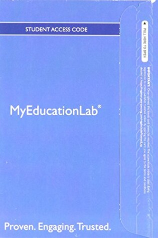 Cover of NEW MyLab Education with Pearson eText -- Standalone Access Card -- for Classroom Management for Middle and High School Teachers