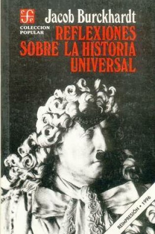 Cover of Reflexiones Sobre La Historia Universal