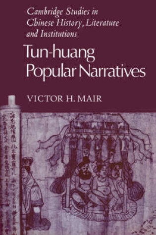 Cover of Tun-huang Popular Narratives