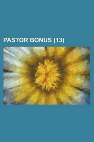 Cover of Pastor Bonus (13)