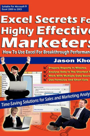 Cover of Excel Secrets for Highly Effective Marketers